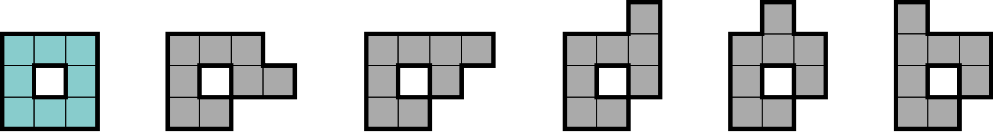 8-block tetris pieces